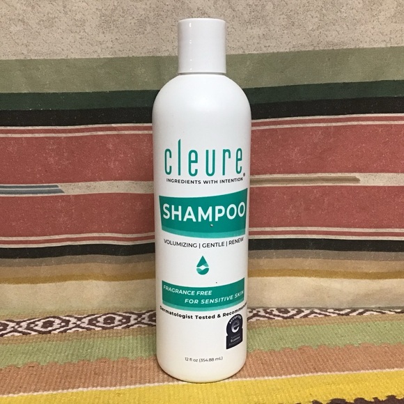 Cleure Fragrance Free Shampoo. Volumizing, Gentle, Sensitive Skin 12oz Sealed - Picture 1 of 3